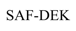 SAF-DEK trademark