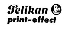 PELIKAN PRINT-EFFECT trademark
