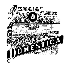 "ACHAIA" CLAUSS AWP PATRAS GREECE WINE COMPANY LTD. DOMESTICA trademark