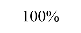 100% trademark