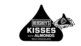 HERSHEY'S KISSES WITH ALMONDS MILK CHOCOLATE trademark