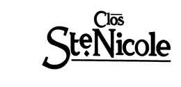 CLOS STE. NICOLE trademark