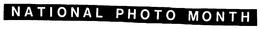 NATIONAL PHOTO MONTH trademark