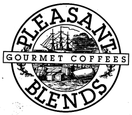 PLEASANT BLENDS GOURMET COFFEES trademark