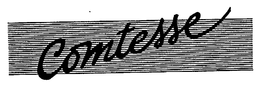 COMTESSE trademark