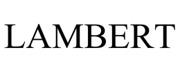 LAMBERT trademark