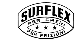 SURFLEX PER FRENI PER FRIZIONI trademark