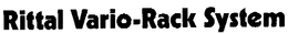 RITTAL VARIO-RACK SYSTEM trademark