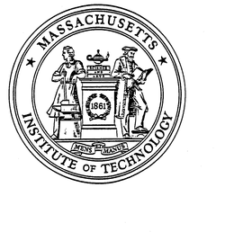 MASSACHUSETTS-INSTITUTE OF TECHNOLOGY-SCIENCE AND ARTS 1861 MENS ET MANUS trademark