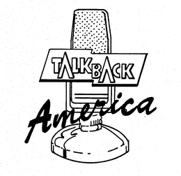 TALKBACK AMERICA trademark
