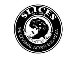 SLICES BY REGINA THE ORIGINAL NORTH-END PIZZA BUONO CIBO SINCE 1927 trademark