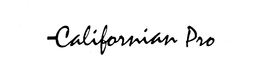 CALIFORNIAN PRO trademark