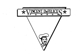 VINCENT DEFELICE'S FAMOUS trademark