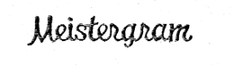 MEISTERGRAM trademark