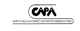 CAPA CERTIFIED AUTOMOTIVE PARTS ASSOCIATON trademark