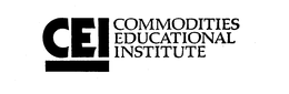 CEI COMMODITIES EDUCATIONAL INSTITUTE trademark