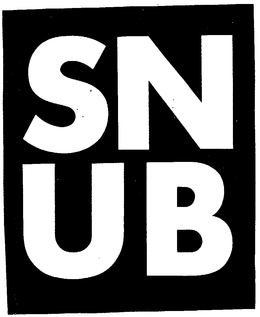 SNUB trademark