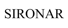 SIRONAR trademark