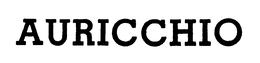AURICCHIO trademark
