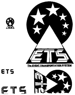 ETS THE EVENT TRANSPORTATION SYSTEM trademark