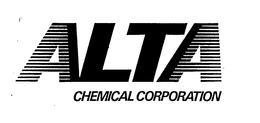 ALTA CHEMICAL CORPORATION trademark