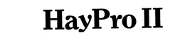 HAYPRO II trademark