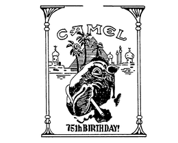 CAMEL 75TH BIRTHDAY! trademark
