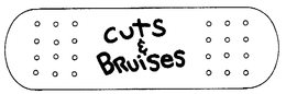 CUTS & BRUISES trademark