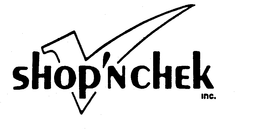 SHOP'N CHEK INC. trademark