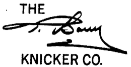THE T. BARRY KNICKER CO. trademark