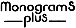 MONOGRAMS PLUS trademark