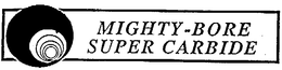 MIGHTY-BORE SUPER CARBIDE trademark