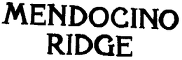 MENDOCINO RIDGE trademark