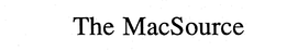 THE MACSOURCE trademark