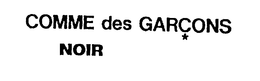 COMME DES GARCONS NOIR trademark