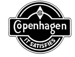 CW COPENHAGEN IT SATISFIES trademark