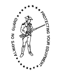 PROTECTING YOUR EQUIPMENT ALWAYS ON GUARD trademark
