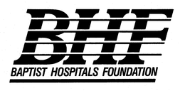 BHF BAPTIST HOSPITALS FOUNDATION trademark