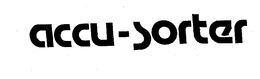 ACCU-SORTER trademark