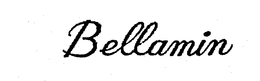 BELLAMIN trademark