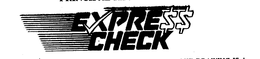 EXPRESS CHECK trademark