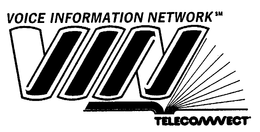 VOICE INFORMATION NETWORK VIN TELECONNECT trademark