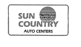 SUN COUNTRY AUTO CENTERS trademark