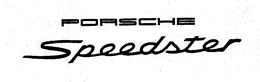 PORSCHE SPEEDSTER trademark