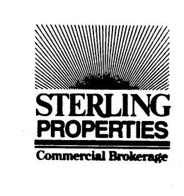 STERLING PROPERTIES COMMERCIAL BROKERAGE trademark
