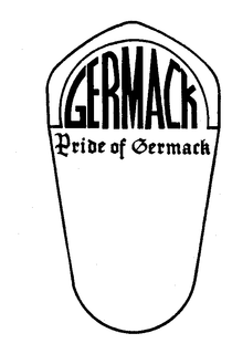 GERMACK PRIDE OF GERMACK trademark