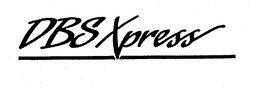DBS XPRESS trademark