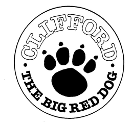 CLIFFORD THE BIG RED DOG trademark