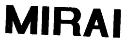 MIRAI trademark