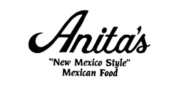 ANITA'S "NEW MEXICO STYLE" MEXICAN FOOD trademark